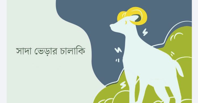 সাদা ভেড়ার চালাকি